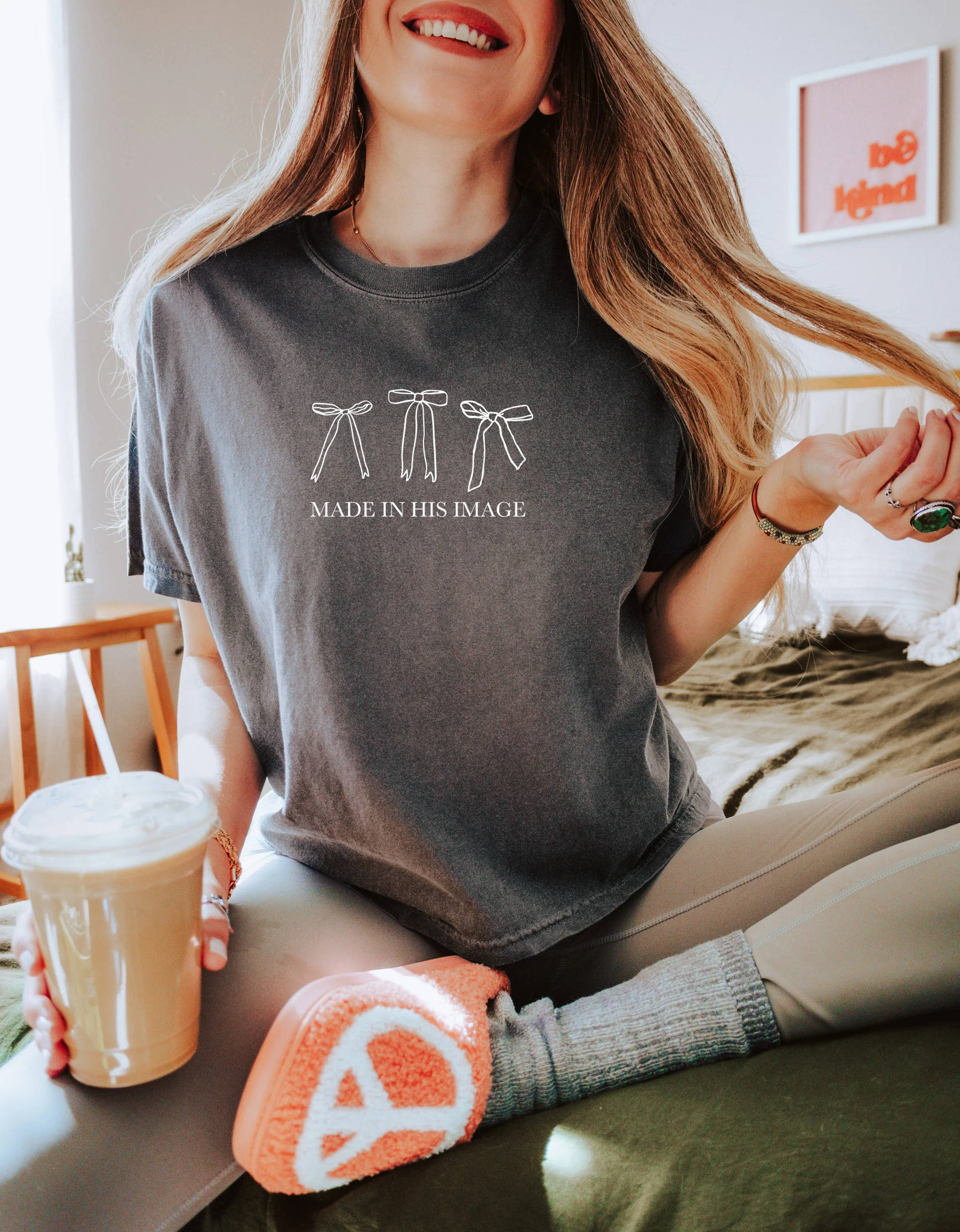 MADE IN HIS IMAGE UNISEX TEE - Image 2