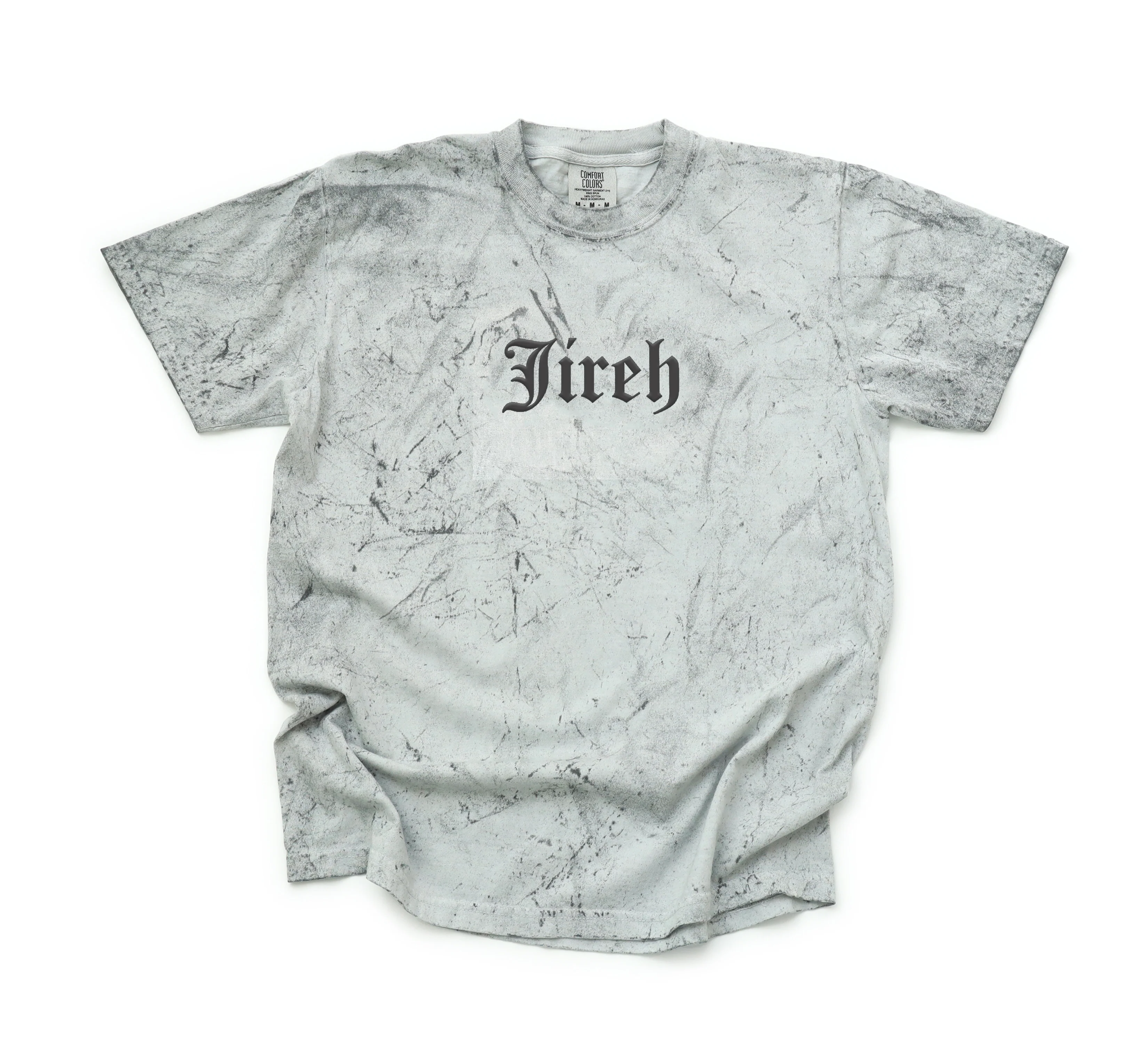 JIREH UNISEX SMOKE TEE (PUFFED DESIGN)