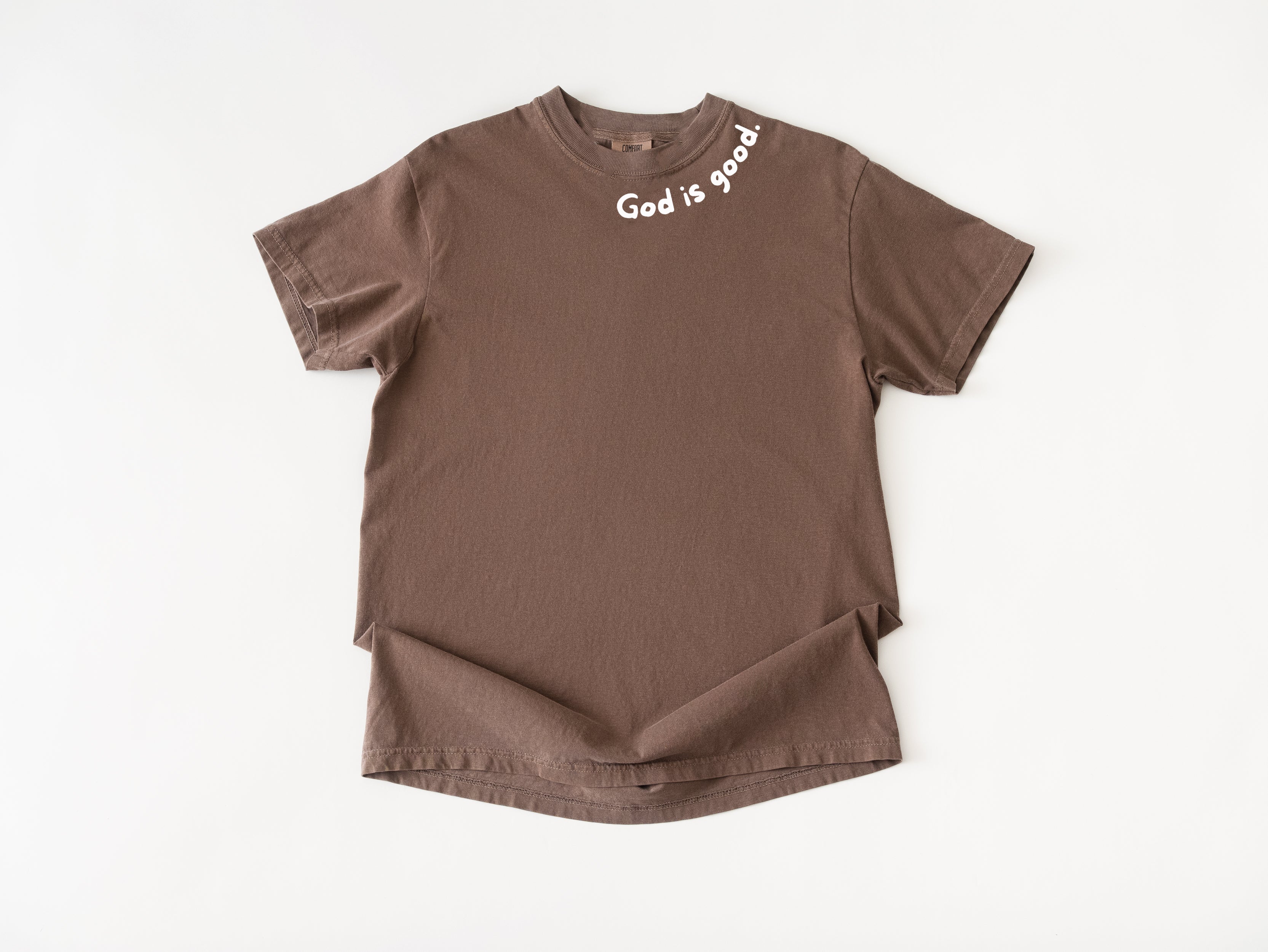 GOD IS GOOD AROUND THE NECK UNISEX TEE - Image 3